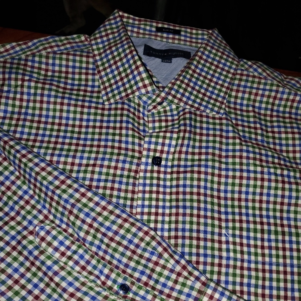 Tommy Hilfiger Slim Fit Button Up Shirt